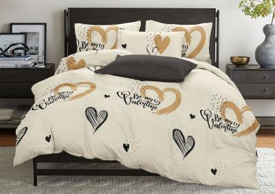 Комплект постельного белья "Be my Valentine beige"