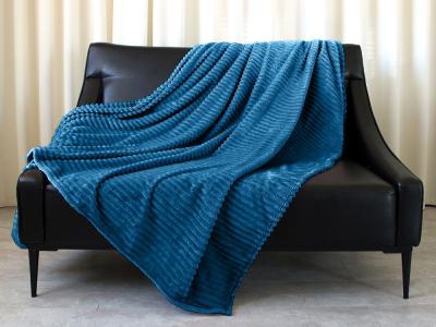 Плед "Темно-лазурный"