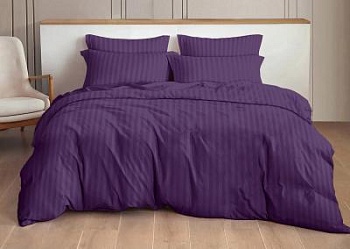 Комплект постельного белья "Фиолетовый цвет (шир.пол)"