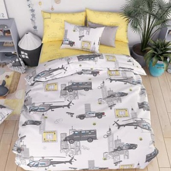 Комплект постельного белья "Полиция 7417"